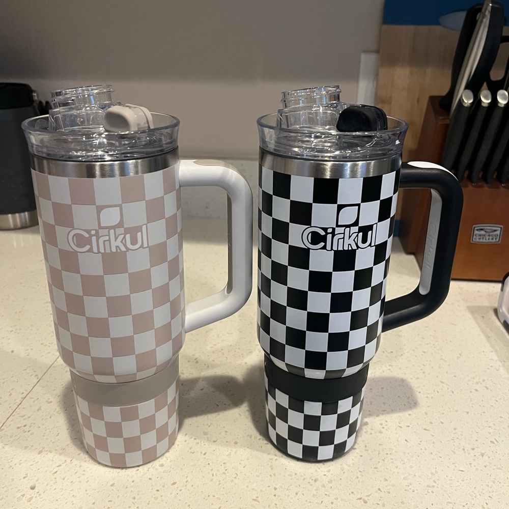 Cirkul Checkered Insulated Tumblers